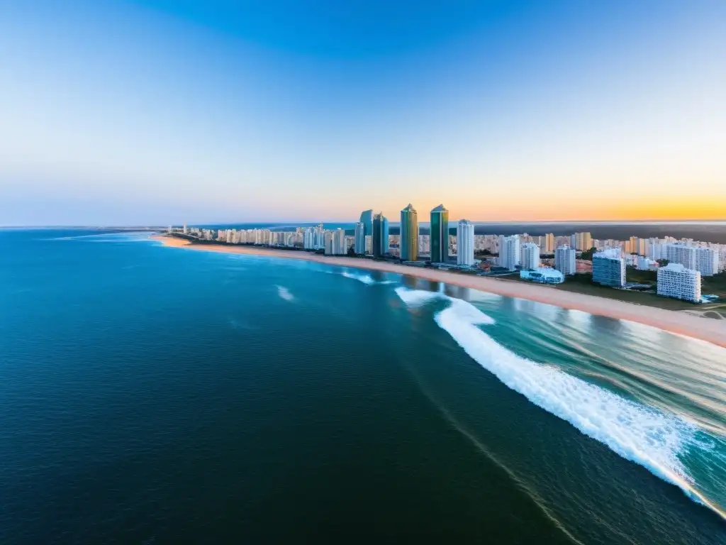 Arte y arquitectura en Uruguay brillan en Punta del Este, con su skyline moderno y 'La Mano', una impactante escultura en la playa