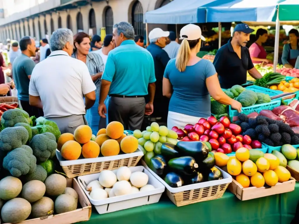 Comer barato y rico en Uruguay es posible en este bullicioso mercado al aire libre de Montevideo, lleno de productos frescos y locales