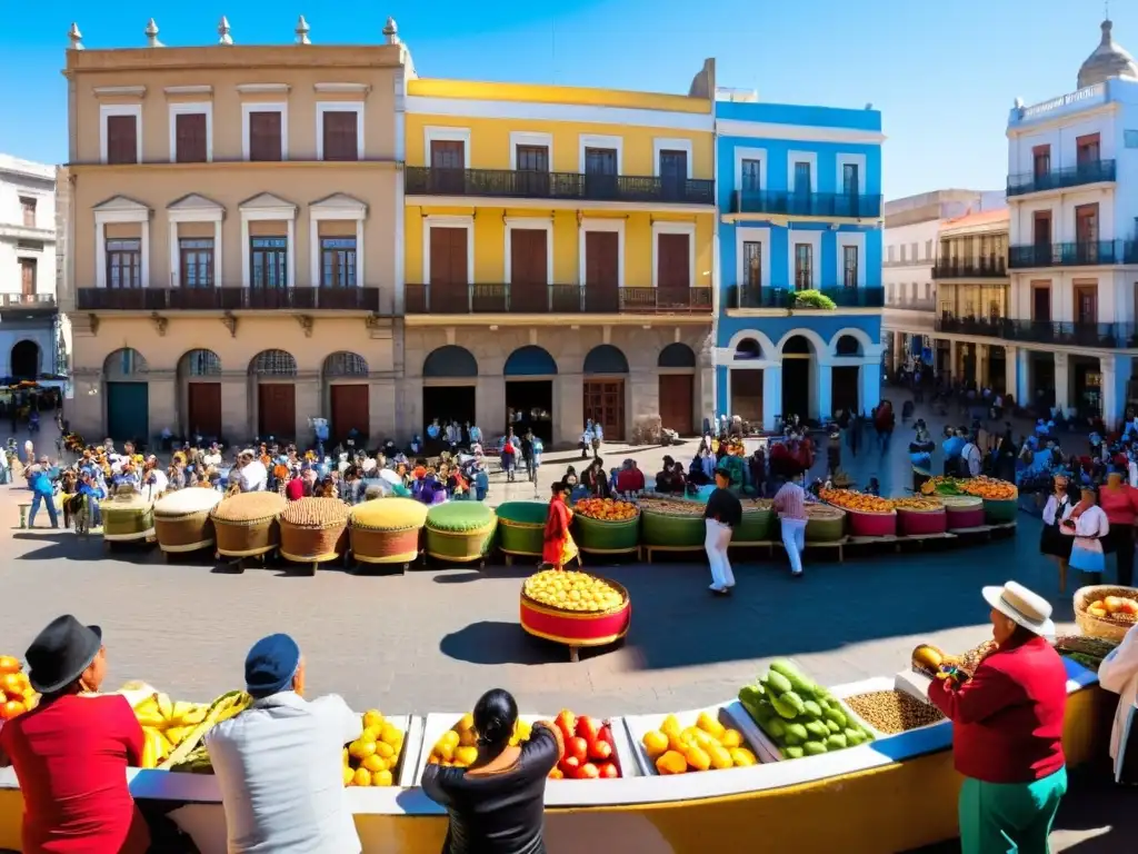 Explorando la cultura y belleza de Uruguay en primavera, entre el bullicioso mercado de Montevideo, danzas tradicionales y arquitectura colonial