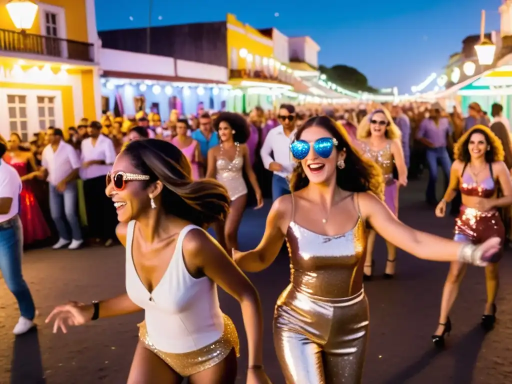 Emoción y alegría en La Noche de la Nostalgia en Uruguay, con danzas al ritmo de los 70 y 80 bajo un cielo estrellado