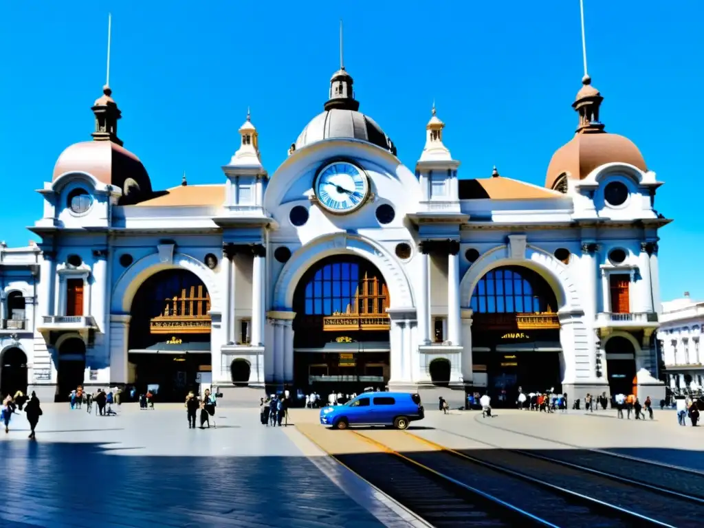 Estaciones de tren con historia en Uruguay: Estación Central General Artigas en Montevideo, joya arquitectónica BeauxArts, llena de vida y viajes