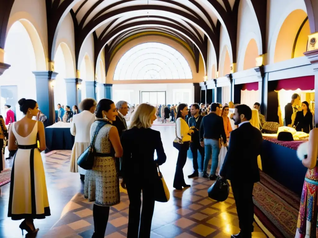 Ferias de moda en Uruguay cobran vida, mostrando el resplandor y la riqueza del diseño uruguayo en un edificio colonial animado