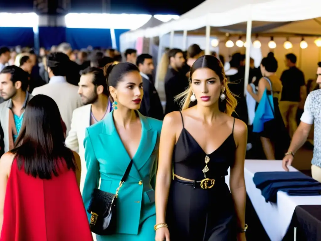 Ferias de moda en Uruguay cobran vida, desbordando de talento local y visitantes entusiastas en un vibrante escenario