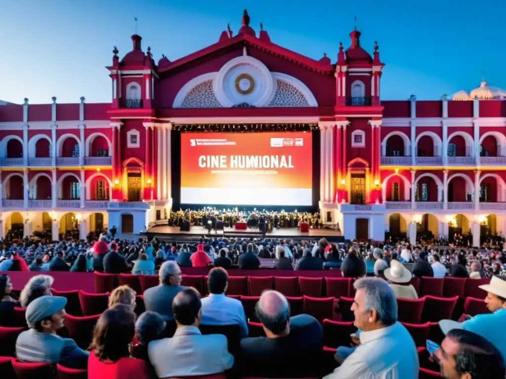 Festival Internacional de Cine y Derechos Humanos Uruguay: un bullicioso encuentro de cineastas y activistas bajo la cálida luz de un teatro elegante