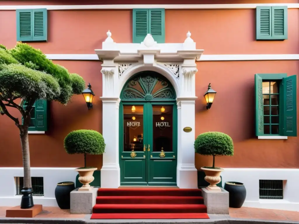 Hoteles boutique de encanto y cultura uruguaya: Un edificio del siglo XIX, rodeado de naturaleza y calles de piedra, en Montevideo