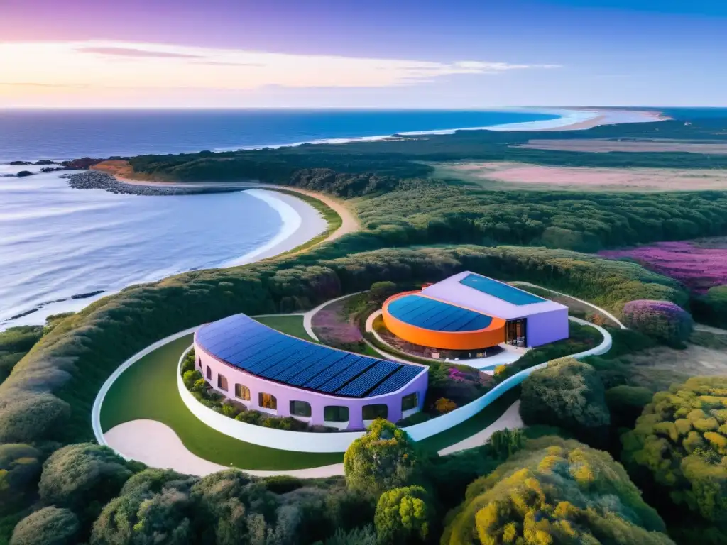 Amanecer en Uruguay, hoteles verdes y sostenibles en armonía con la naturaleza, reforestando y disfrutando al aire libre