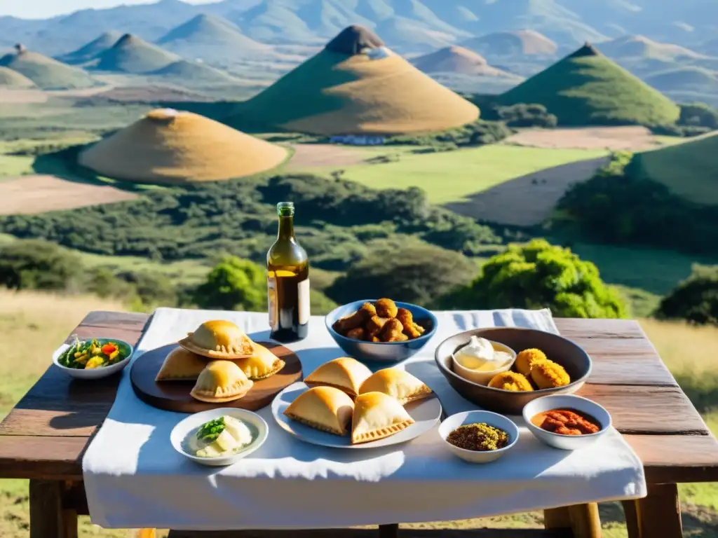 La resiliencia de la cultura indígena de Uruguay se muestra en una mujer Charrúa relatando historias alrededor de un festín de asado y empanadas