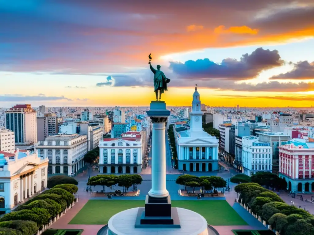 Viaje a la cuna de Artigas, Montevideo, donde la arquitectura colonial y moderna se funden bajo un cielo dramático