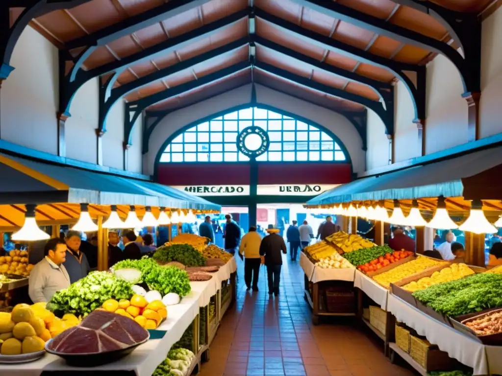 Vibrante escena en el Mercado del Puerto Uruguay, cultura y gastronomía cobran vida bajo la arquitectura colonial