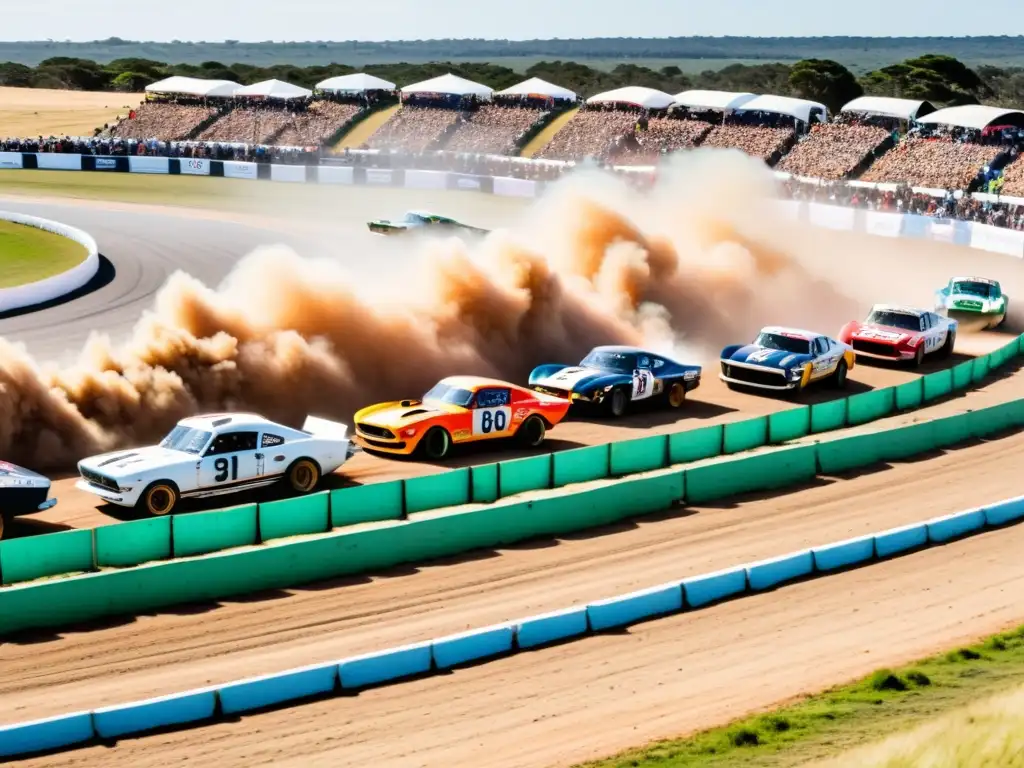 Vista panorámica del circuito El Pinar en Uruguay, vibra con el automovilismo, la adrenalina y la pasión de los fans