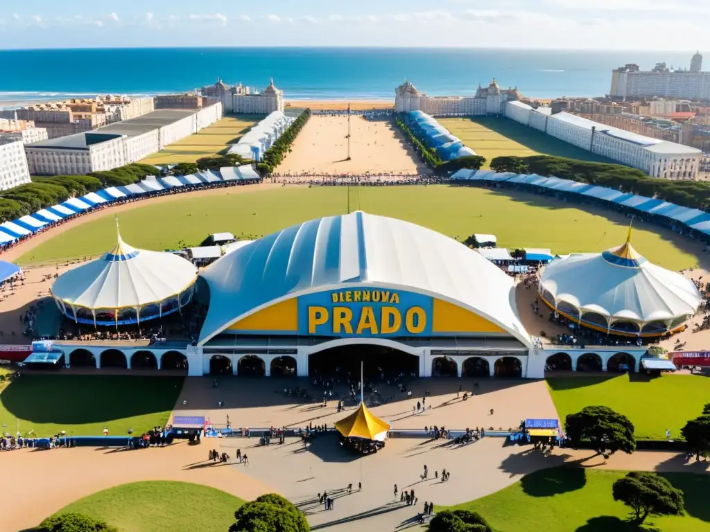 Vista vibrante de la Expo Prado en Montevideo, Uruguay, reflejo de la organización de ferias y exposiciones en Uruguay